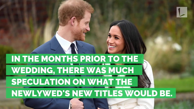 Newlyweds Prince Harry & Meghan Markle Receive Their New Official Titles from the Queen