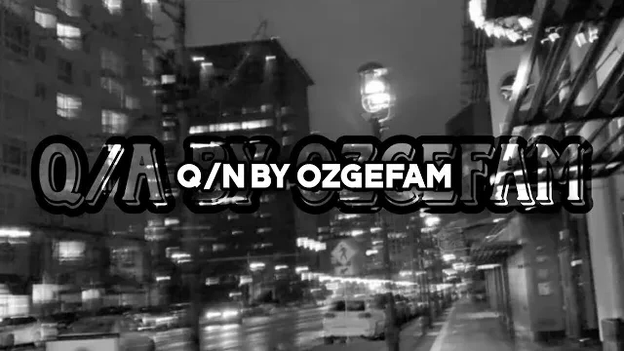Q/n By Ozgefam || Ozge Torer Birthday Special🖤👑✨