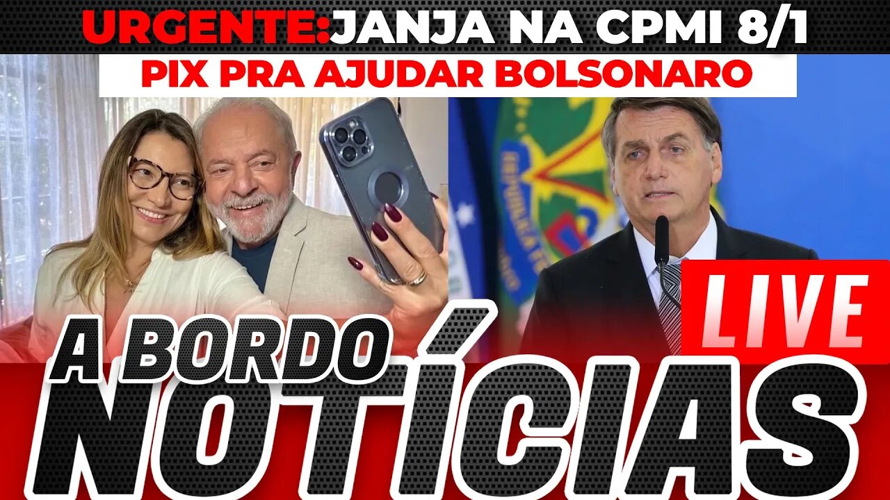 Agora: JANJA NA CPMI DO 8/1 | APOIADORES PEDEM PIX PRA BOLSONARO - As últimas notícias
