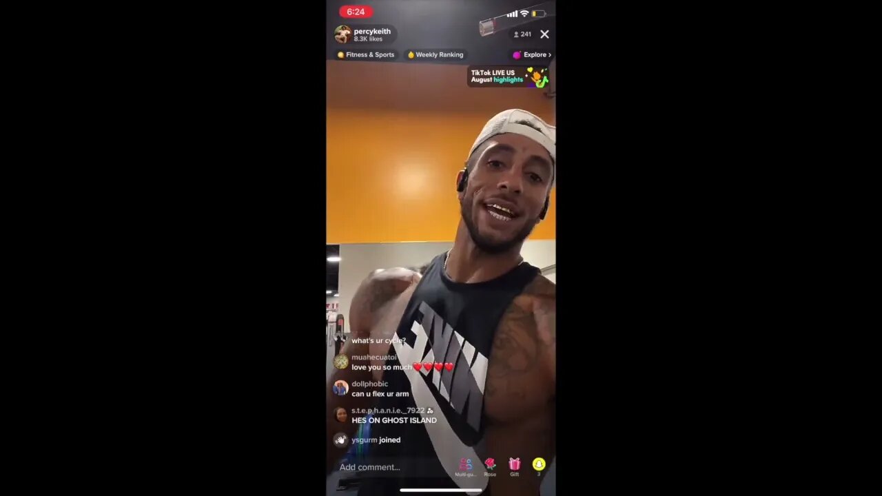 PERCY KEITH ON THE IMPORTANCE OF A GYM ROUTINE