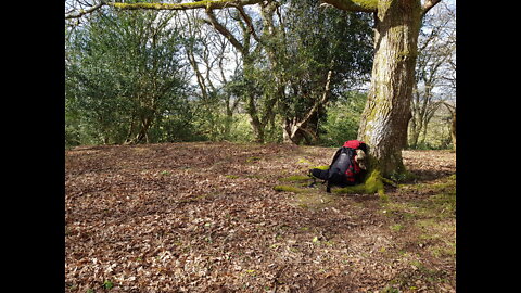 All packed up. Left no trace at an ironage fort in the new forest.
