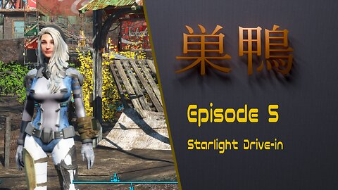 Fallout 4 - Bleachers 2 Survival run - ep05 - starlight drive-in