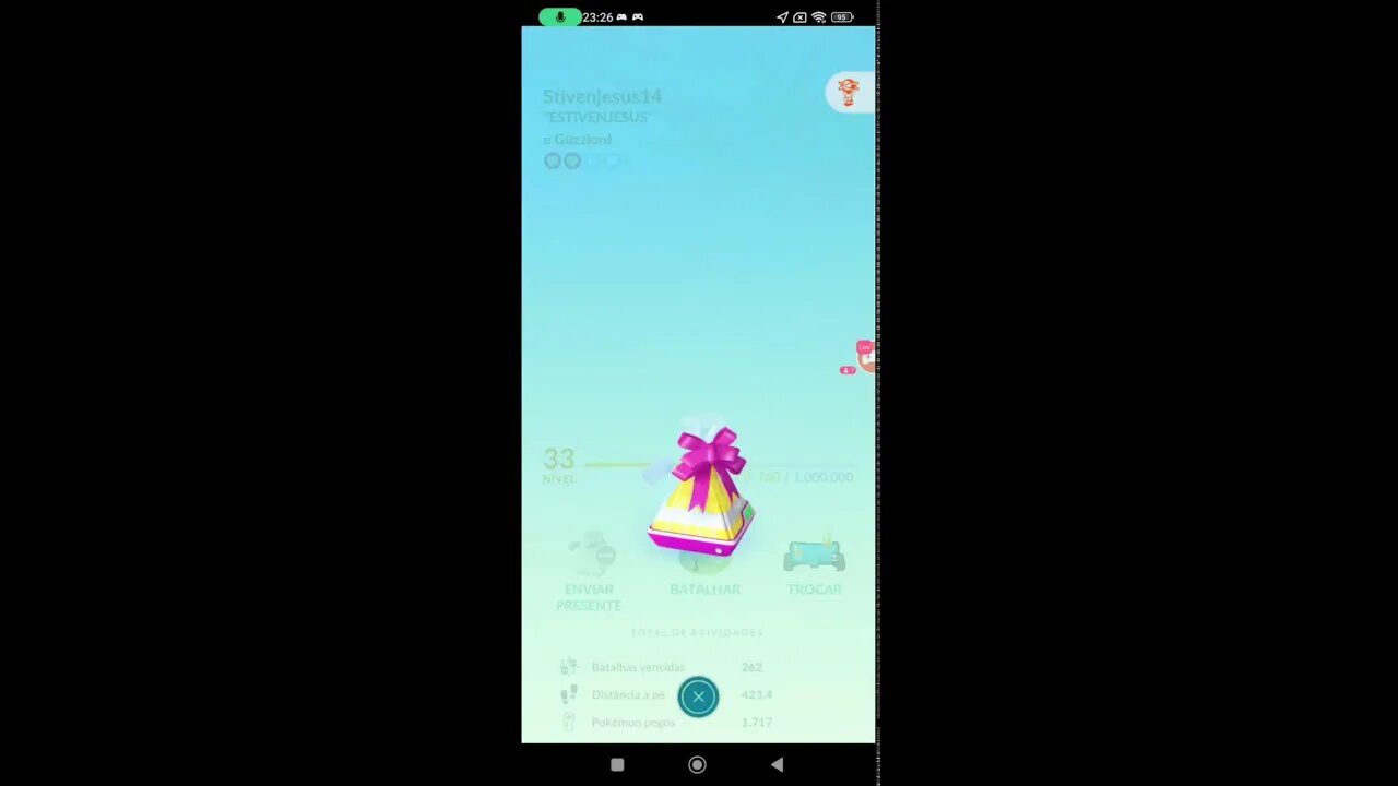 Live de Pokémon GO