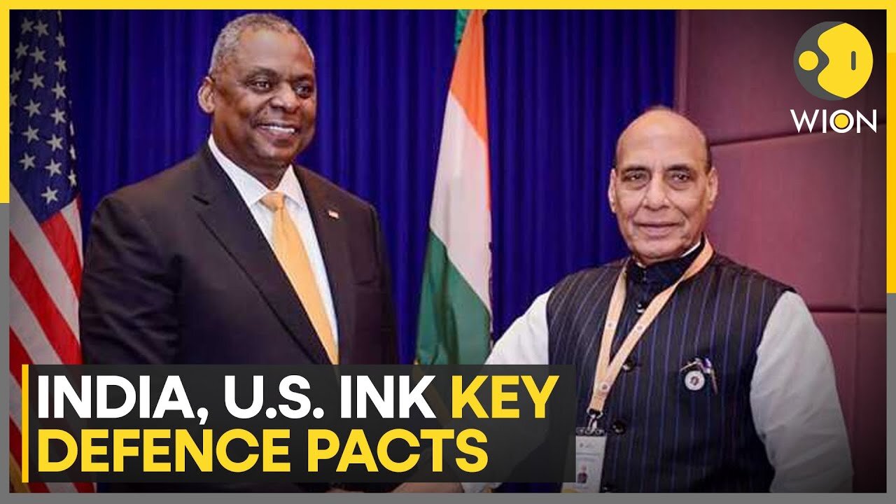 Indian Defence Minister Rajnath Singh inks 2 pacts with US during visit to Washington | WION News