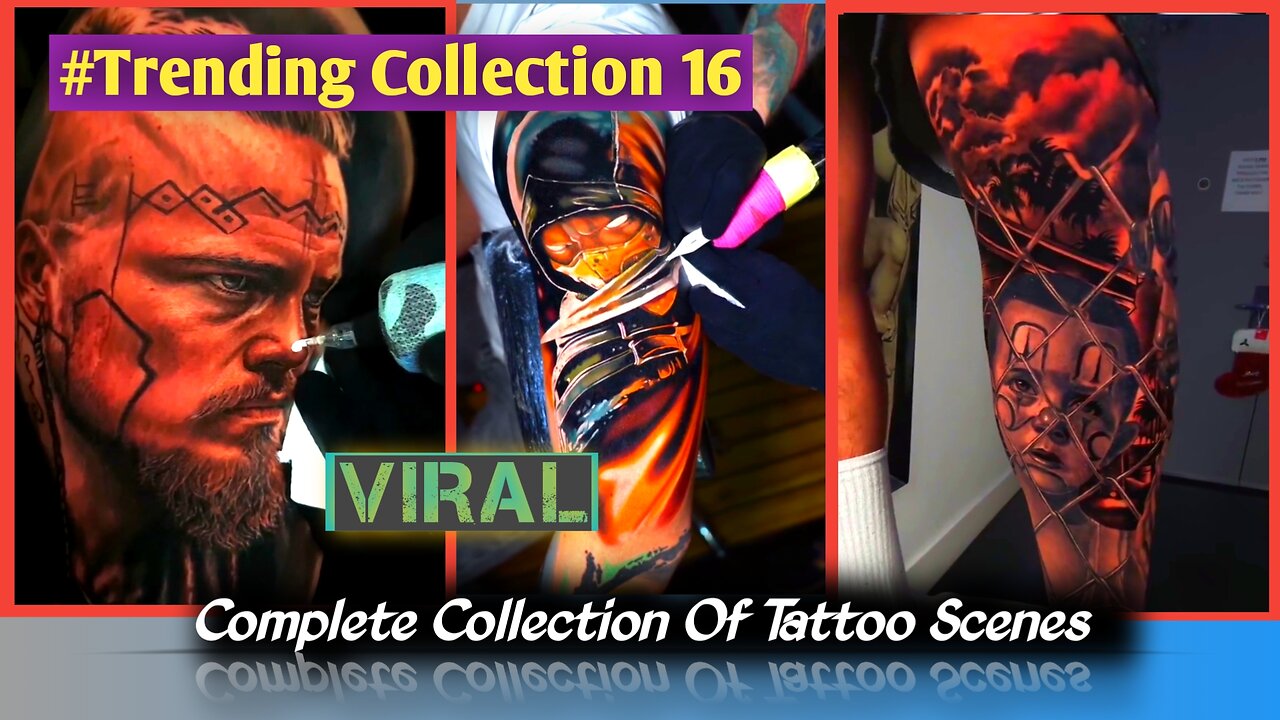 Beautiful Tattoos | Tattoo Design Video😯 | Most Beautiful Art😍 | Trending Tattoo Designs 💪| Epi16