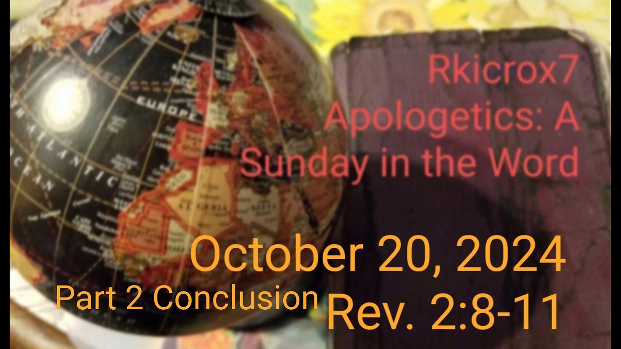 Part 2 A Sunday in the Word - October 20th, 2024