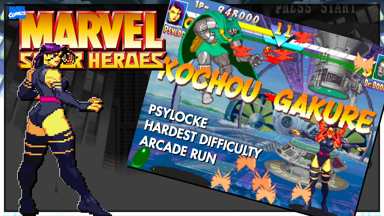 Marvel Super Heroes Arcade Run (Psylocke)