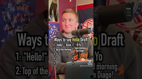 The Ways to Say Hello Draft! What’s the best way to say hello? #shorts