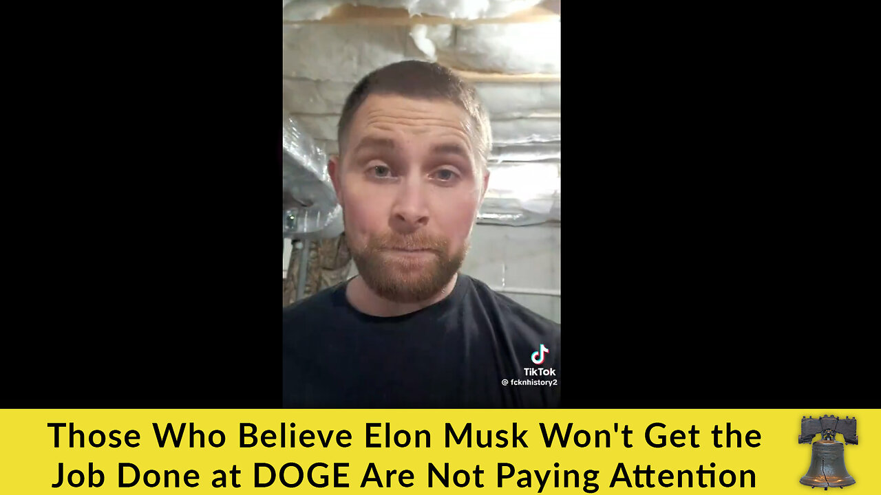 Those Who Believe Elon Musk Won't Get the Job Done at DOGE Are Not Paying Attention