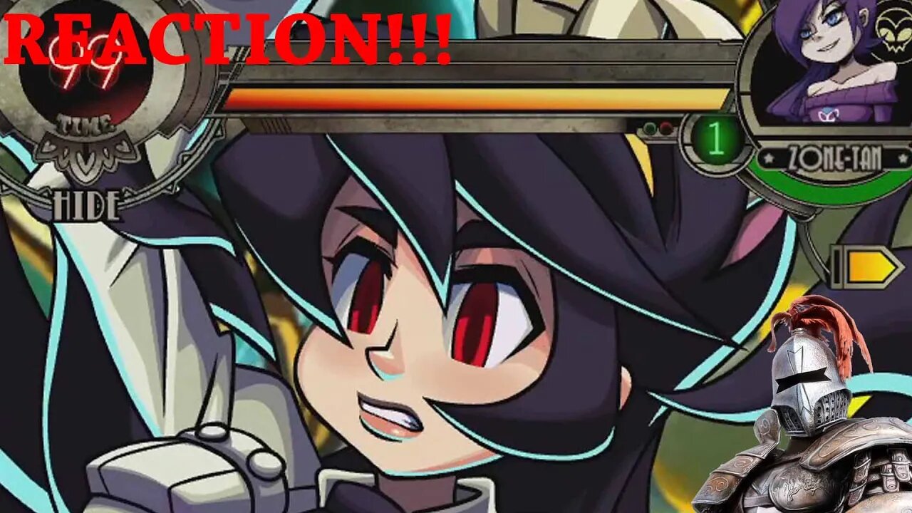 Skullgirls zone adevnture Reaction.....
