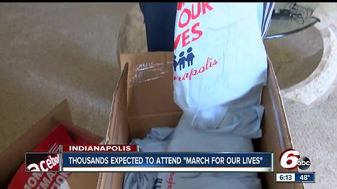 High school senior organizing March for Our Lives in Indianapolis