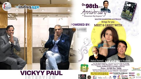 Meet n Greet | Showman RAJ KAPOOR | Vickyy Paul