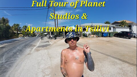 Full Tour of Hotel Planet Studios & Apartments in Tsilivi | Vlog