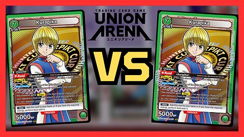 Union Arena Gameplay - Locals Tournament - Green HxH Kurapika VS Green HxH Kurapika (English)