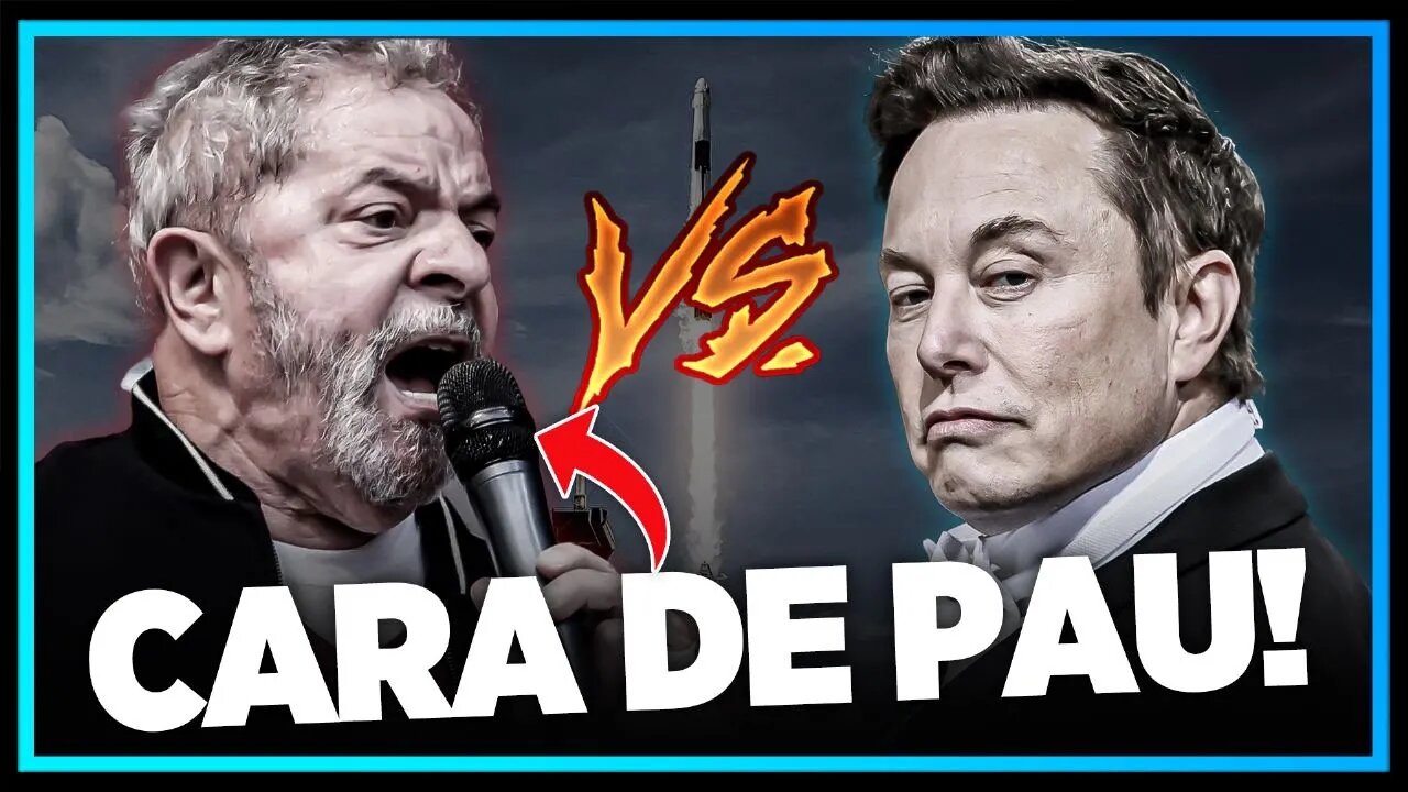 LULA FALA DO FOGUETE DE ELON MUSK