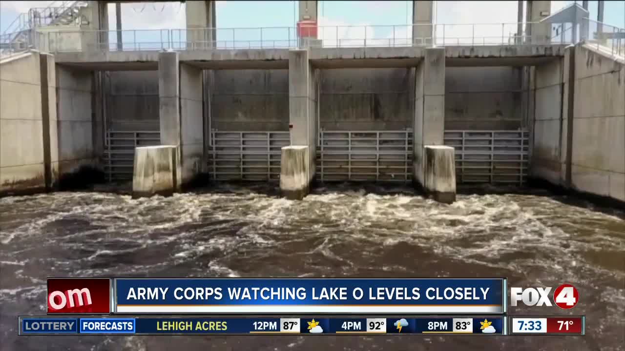 Army Corps watching Lake Okeechobee levels closely