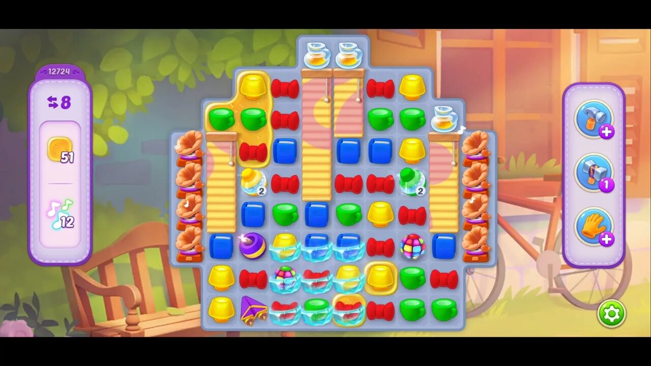 Playrix Homescapes Gameplay Walkthrough Level 12724