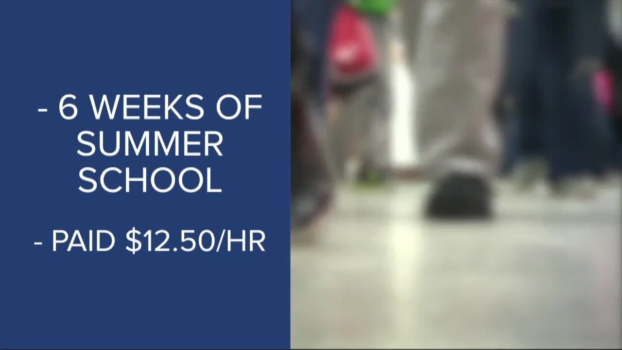 BPS incentive to graduate, paid to attend summer school
