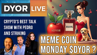 DYOR Live: Meme Coin Monday and Special Guest Nina Knox