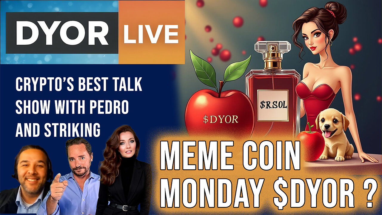 DYOR Live: Meme Coin Monday and Special Guest Nina Knox