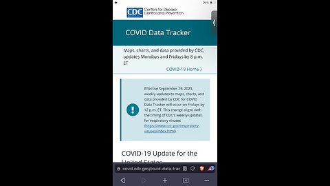 CDC data tracker 01/10/2023