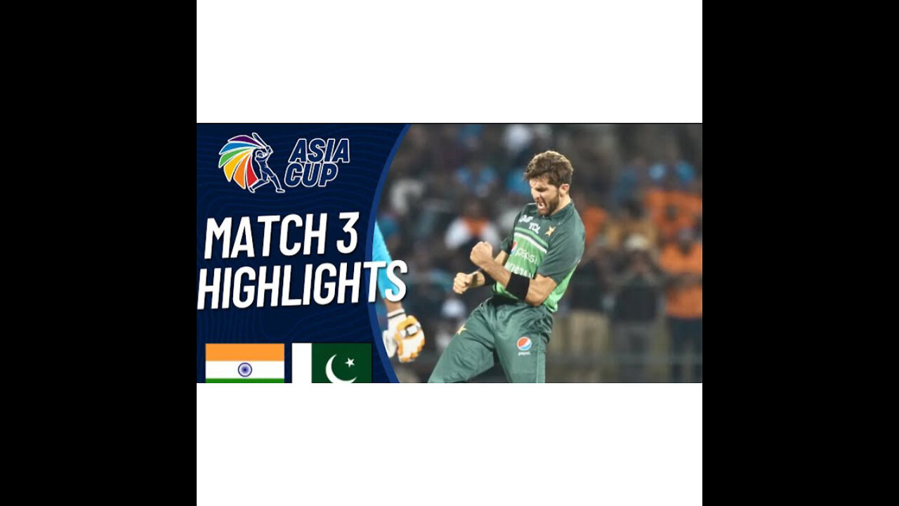 PAKISTAN VS INDIA CRICKET MATCH 2023