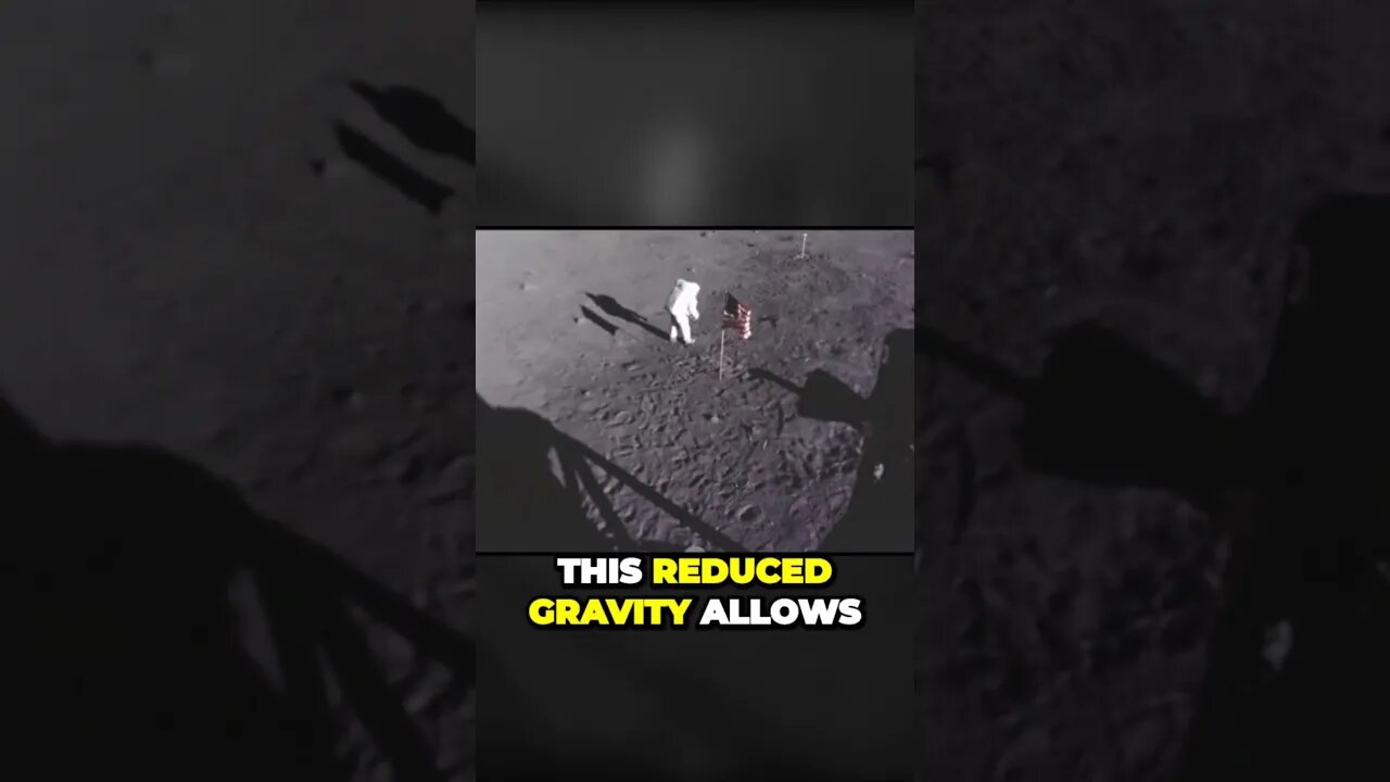 Leap Higher: Experience Moon's 1/6th Gravity! #moon #space #shorts #viral #fypシ #fyp #new #education