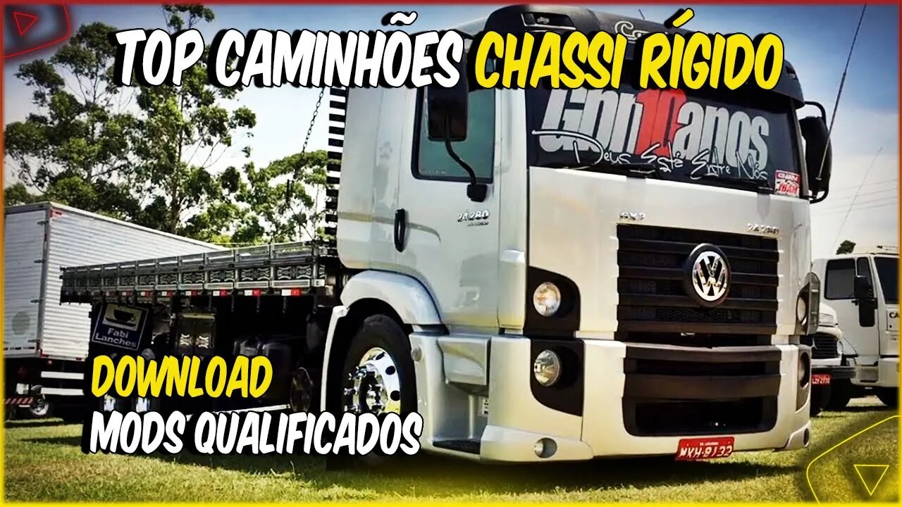 TOP CAMINHÕES CHASSI RÍGIDO PARA EURO TRUCK SIMULATOR 1.46 1.47