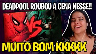 REAGINDO A Homem-Aranha VS. Batman | Duelo de Titãs Part. Tauz