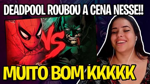REAGINDO A Homem-Aranha VS. Batman | Duelo de Titãs Part. Tauz
