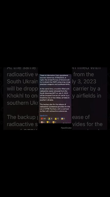 ALERT Zaporizhzhia nuclear power plant DO YOUR OWN RESEARCH #Ukraine #russia @CanadianPrepper