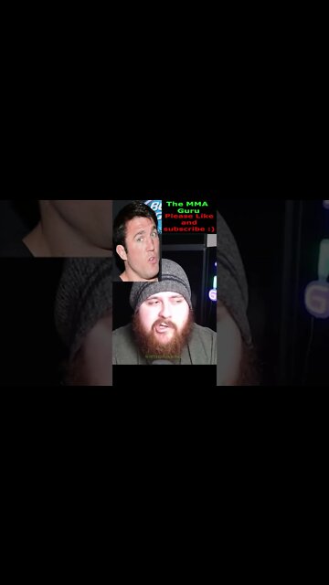 MMA Guru - Chael Sonnen trying to say someone's name impression