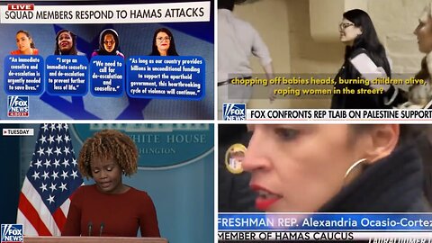 The Hamas Caucus Squad In Congress Exposes Themselves | Divides Democrats