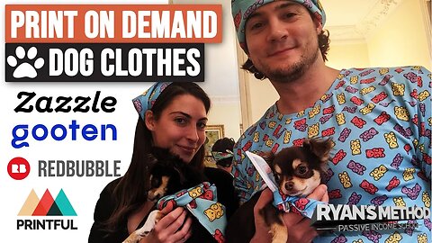 Print on Demand Custom 🐶Dog Clothes + Matching Outfit