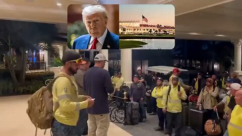 Trump gives free rooms at his hotel in Florida to all the powerline workers