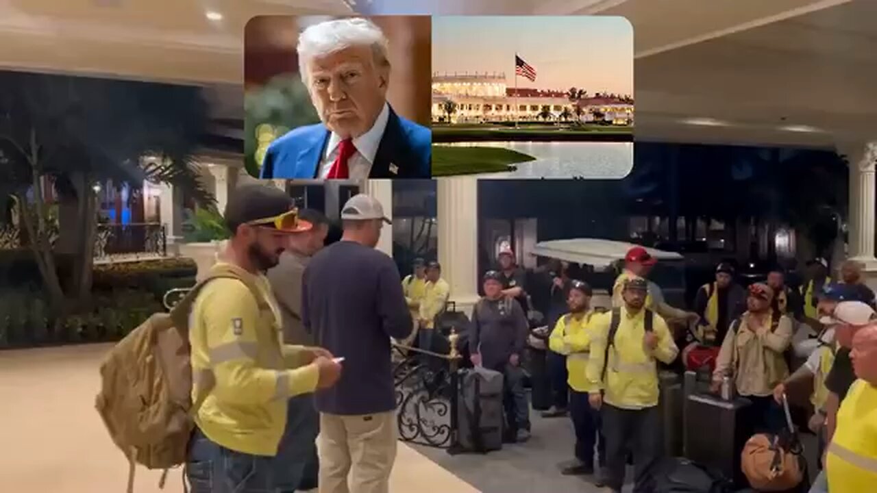 Trump gives free rooms at his hotel in Florida to all the powerline workers