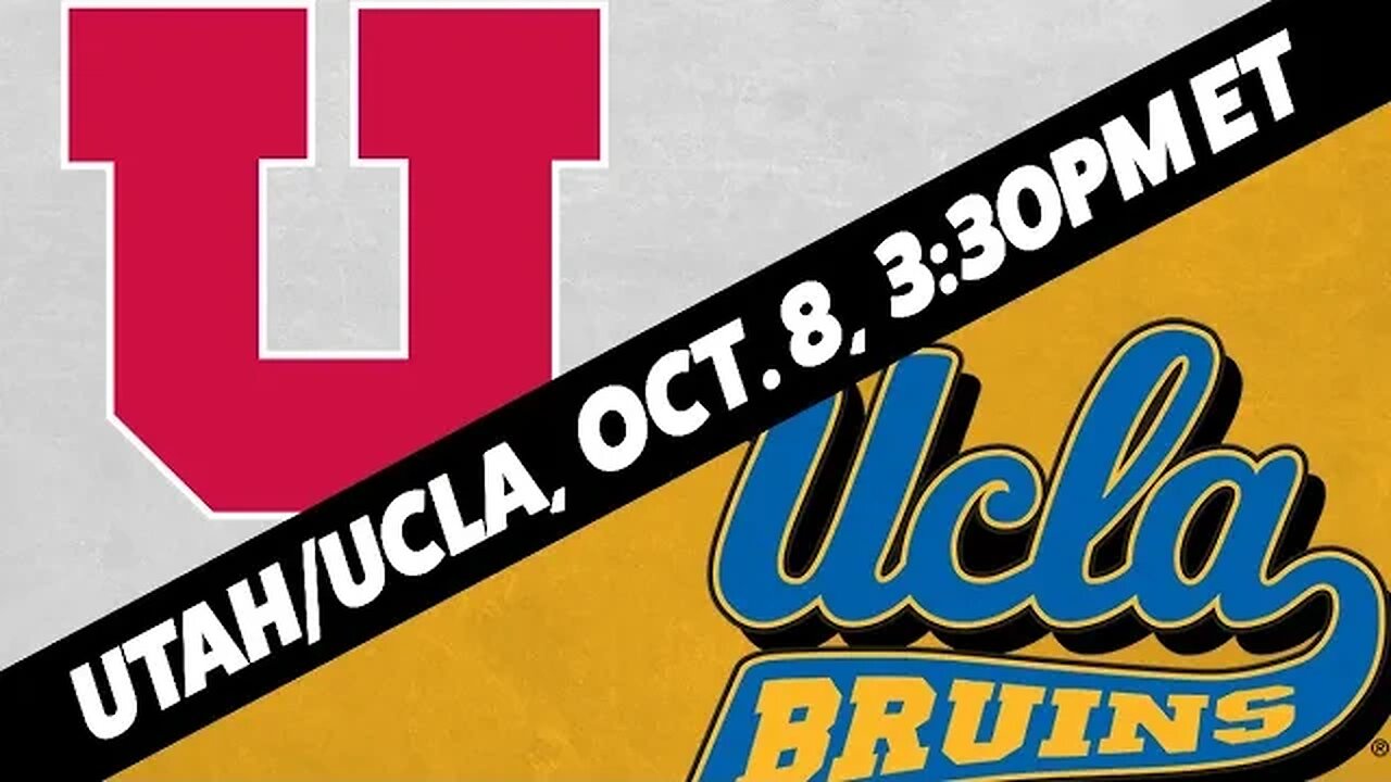 UCLA Bruins vs Utah Utes Predictions and Odds | Utah vs UCLA Betting Preview | Oct 8