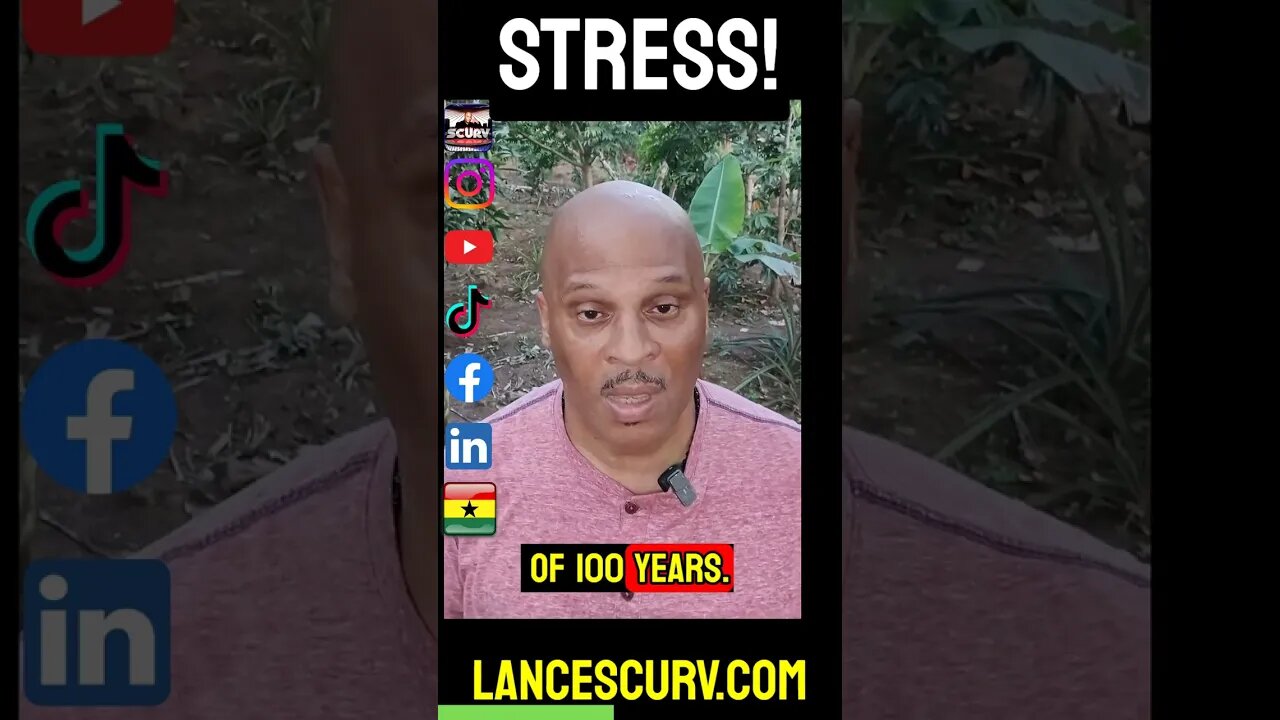 DON'T LET STRESS DESTROY YOU! | LANCESCURV.com | @LanceScurv