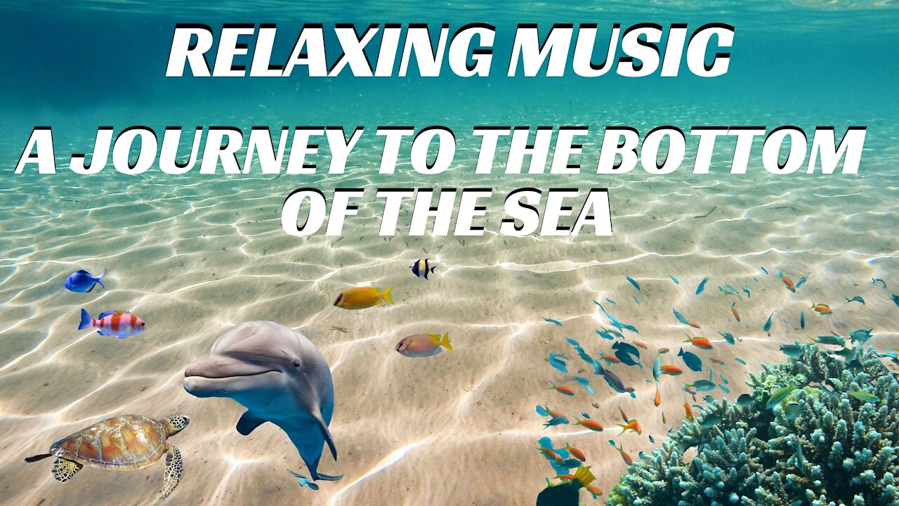 RELAXING MUSIC – A JOURNEY TO THE DEEP SEA – RELIEF FROM MENTAL EXHAUSTION – SOOTHING.