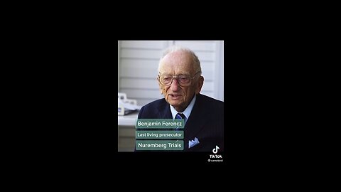 Benjamin Ferencz last living prosecutor Nuremberg Trials