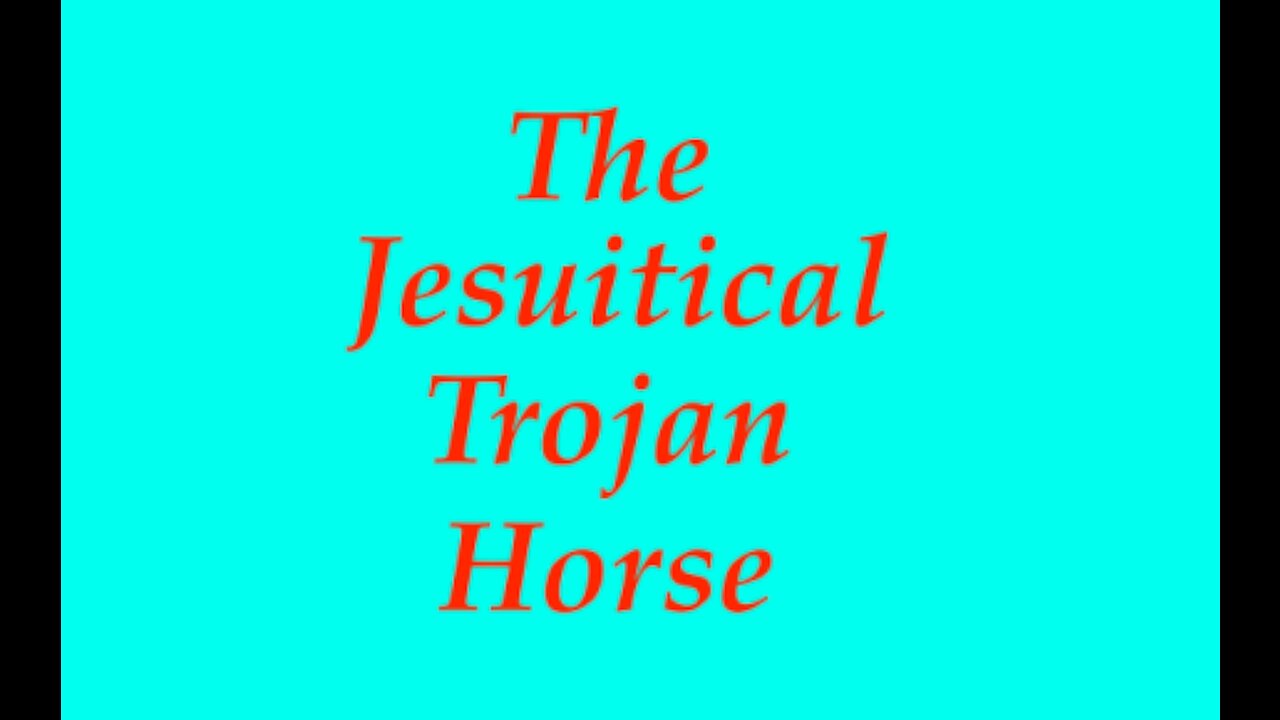 The Jesuit Vatican Shadow Empire 22A - Jesuit Strategies: Odysseus And Trojan Horse Infiltration