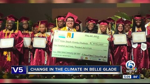 Change in the climate in Belle Glade