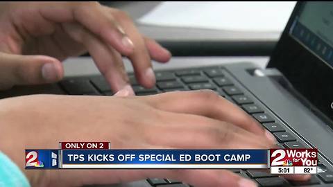 Special ed boot camp kicks off for TPS