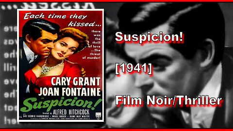 Suspicion! (1941) | FILM NOIR/THRILLER | FULL MOVIE