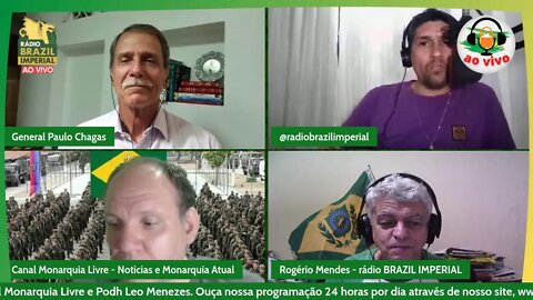 Ao vivo - General Paulo Chagas falando da resistência civil!