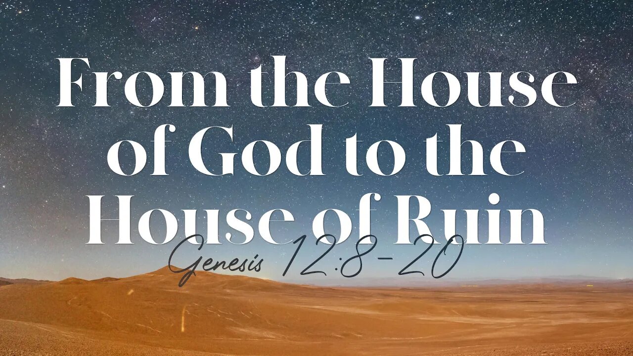 From the House of God to the House of Ruin