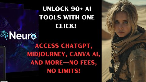 Neuro Review & Demo: Unlock ChatGPT, MidJourney, Bard, Canva AI & 90+ Tools | Best AI App 2025