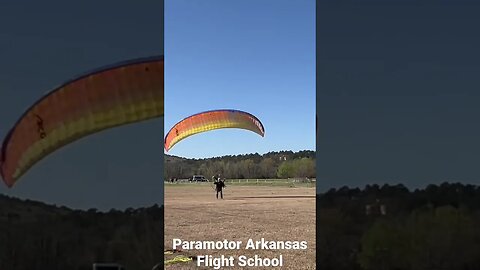 #Paramotor forward inflation