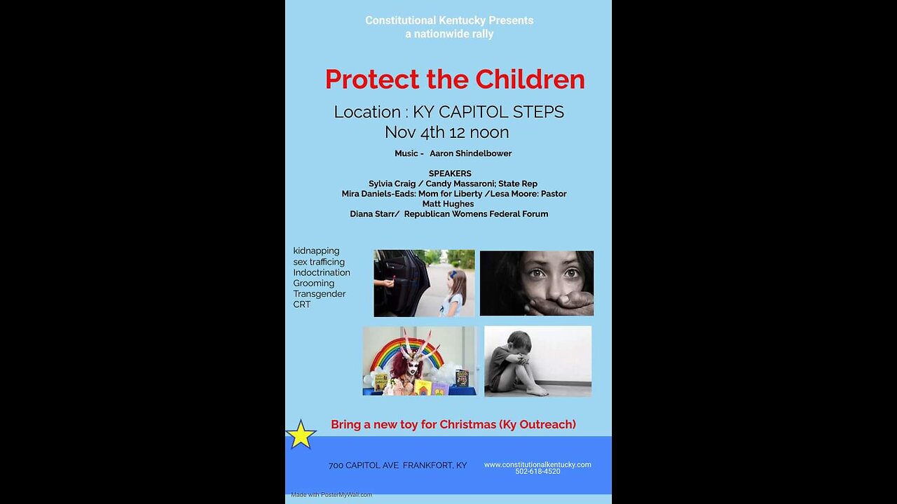 PROTECT THE CHILDREN 11/4/2023