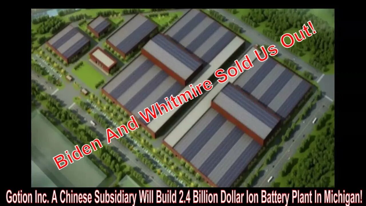 Gotion Inc. A Chinese Subsidiary Will Build 2.4 Billion Dollar Ion Battery Plant In Michigan!